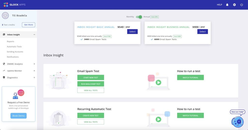 Email deliverability tool
